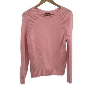 J. Crew Roll Neck Sweater Light Pink Women‎ Size Small Pullover Long Sleeve